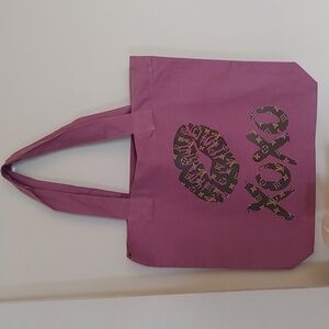 NWOT CANVAS TOTE--will put your name on it ...if u would like. :)